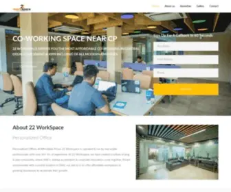 22Workspace.com(We create a culture of plug and play community) Screenshot