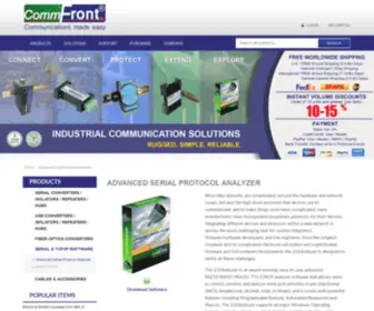 232Analyzer.com(FREE RS232 RS485 RS422 TTL Serial Port Protocol Analyzer Monitor Terminal Software) Screenshot