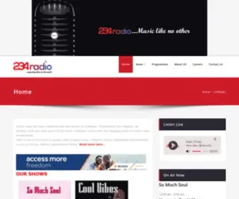 234Radio.com(Online Radio) Screenshot