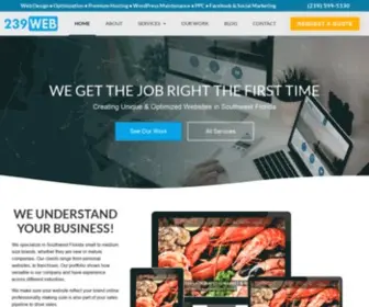 239Web.com(Web Design & SEO Services Fort Myers) Screenshot