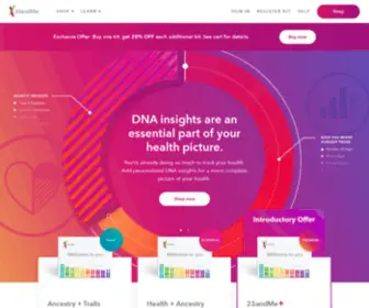 23Andme.store(DNA Genetic Testing & Analysis) Screenshot