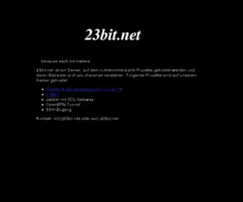 23Bit.net(Cr blog) Screenshot