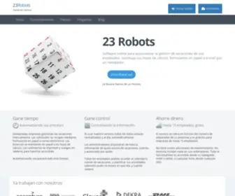 23Robots.com(Inicio) Screenshot