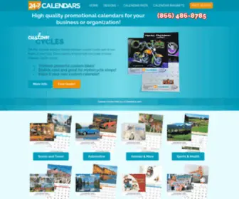 24-7Calendars.com(Personalized and Promotional Calendars) Screenshot