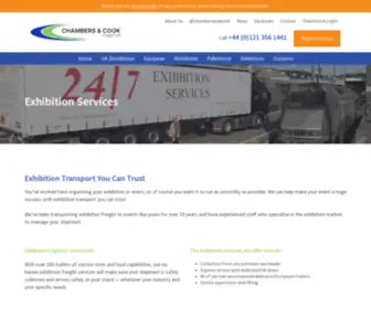 24-7Exhibitions.com(Exhibition Logistics) Screenshot