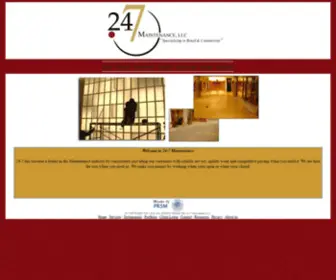 24-7Maintenance.com(7 Maintenance LLC) Screenshot