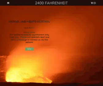 2400F.com(2400 FAHRENHEIT) Screenshot