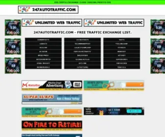 247Autotraffic.com(Website Traffic) Screenshot