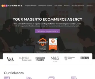 247Commerce.co.uk(Magento & BigCommerce eCommerce AgencyCommerce) Screenshot