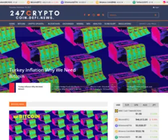 247CRYpto.io(Blockchain and DeFi NewsCrypto) Screenshot