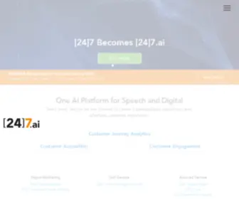 247Customer.com(Predictive Experience Solutions Provider) Screenshot