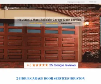 247Garage-Doors.com(7 Garage Doors Houston Inc) Screenshot