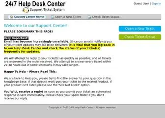 247Helpdeskcenter.com(24/7 Help Desk Center) Screenshot