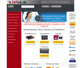 247INK.de(Druckerpatronen & Toner) Screenshot