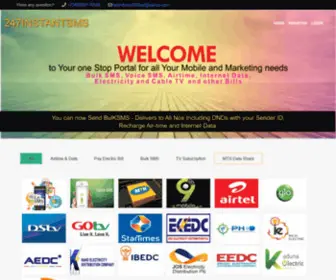 247Instantsms.com(Premium BulkSMS Gateway for Nigeria and the world) Screenshot