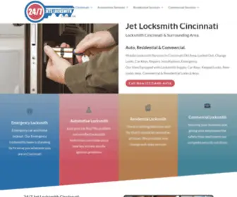 247Jetlocksmith.com(Locksmith Cincinnati) Screenshot