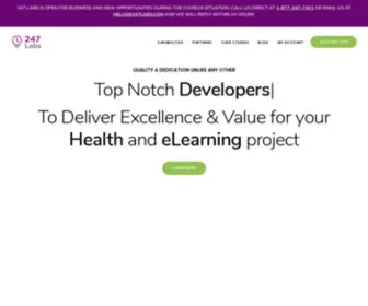 247Labs.com(Honest Web and Mobile App Development TorontoLabs) Screenshot