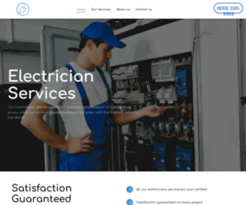 247Localelectrician.com(Our electricians deliver outstanding service and support at competitive prices. All of our work) Screenshot