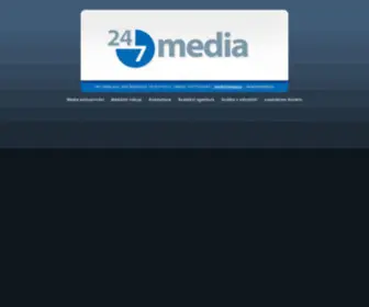 247Media.cz(24/7 media) Screenshot