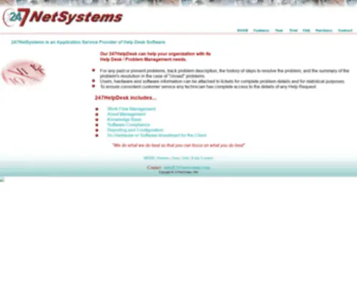 247Netsystems.com(247 Netsystems) Screenshot