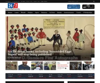 247Newsnetworks.com(24/7 NEWS NETWORKS) Screenshot