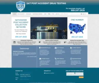 247Onsite.net(Drug Testing Services) Screenshot