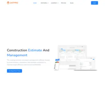 247Pro.com(Estimating & Project Management Software for Contractors & Remodelers) Screenshot