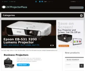247Projectorplaza.com(Leading Nigerian reseller for quality projectors and projector accessories) Screenshot