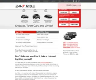 247Ride.com(Airport Shuttle and Executive Car Services) Screenshot