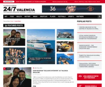 247Valencia.com(The english speaking spanish connection) Screenshot