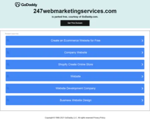 247Webmarketingservices.com(247 Webmarketingservices) Screenshot