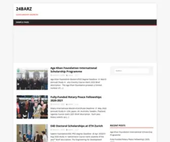 24Barz.com(APPLY FOR SCHOLARSHIP 2020) Screenshot