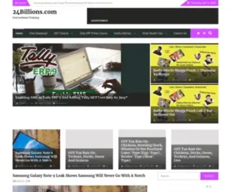 24Billions.com(My Page) Screenshot