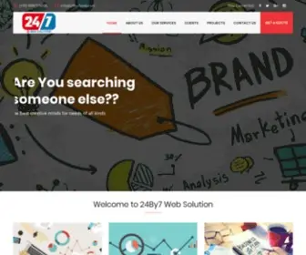 24BY7Web.com(Digital Marketing Solutions) Screenshot