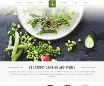 24Carrots.com(Orange County Catering) Screenshot