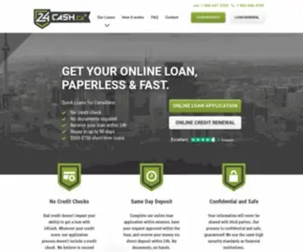 24Cash.ca(24 Cash) Screenshot