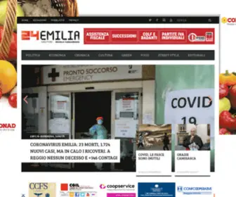 24Emilia.com(Notizie tra la via Emilia e il Mondo) Screenshot