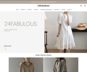 24Fabulous.com(Women's Online Clothing Store Indonesia) Screenshot