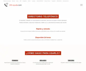 24H-Ayuda.com(Servicio) Screenshot