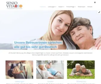 24H-Betreuung.de(24 Stunden Betreuung und Pflege fuer Senioren) Screenshot