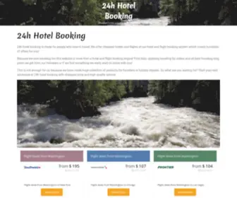 24HHotelbooking.com(Cheapest hotels and flights for travellers) Screenshot