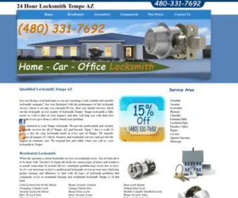 24Hour-Locksmithtempe.com(Locksmith Services) Screenshot