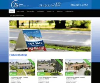 24Hour-Realestate.com(24 HOUR REAL ESTATE) Screenshot