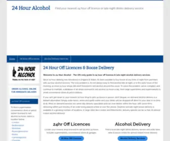 24Houralcohol.co.uk(24 Hour Alcohol) Screenshot