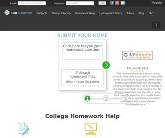 24Houranswers.com(Online College Assignments and Homework Help by Professional Tutors) Screenshot