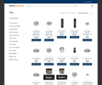 24Hourbatteries.com(Shop) Screenshot