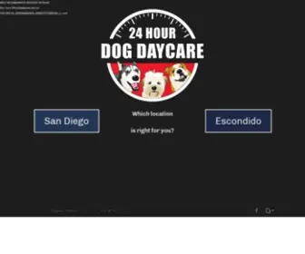 24Hourdogdaycare.com(24 Hour Dog Daycare) Screenshot