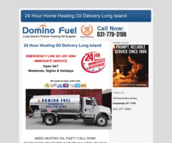 24Hourheatingoil.com(24 Hour Home Heating Oil Delivery Long Island) Screenshot