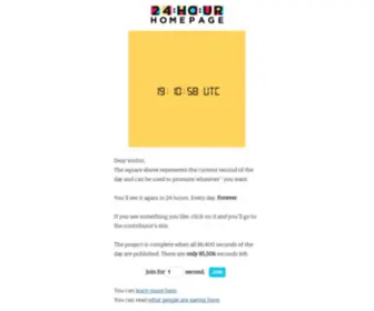 24Hourhomepage.com(24 hours) Screenshot
