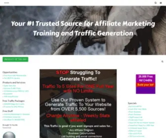 24Hourprofitbusiness.com(Your Trusted Source for Affiliate Marketing Training and Traffic Generation) Screenshot